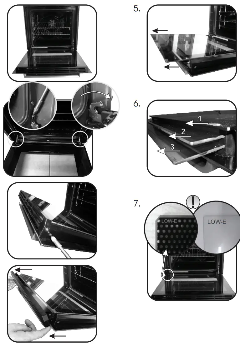 HOOVER 70016516 OVENS-GLASS DOOR