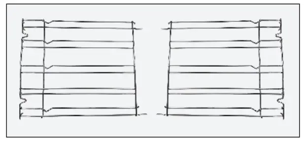 HOOVER 70016516 OVENS-Lateral wire grids