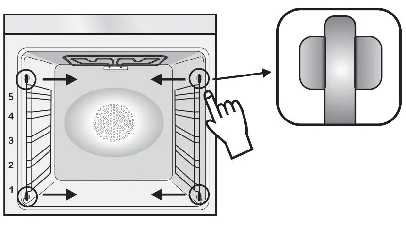 HOOVER 70016516 OVENS-SIDE RACKS
