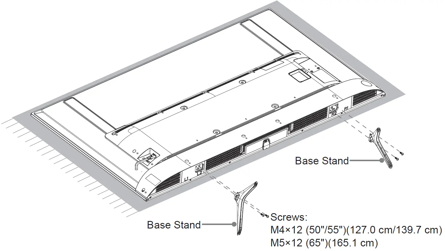 Attaching TV Stand 01
