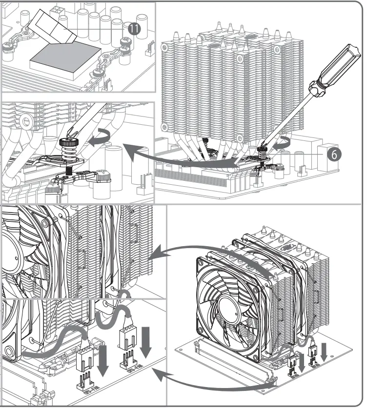 DEEPCOOL-NEPTWIN-RGB-6-Heatpipe-CPU-Cooler-FIG- (6)