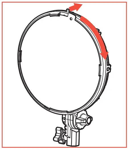 raya Bi-color Round Panel Light R9 -fig 2