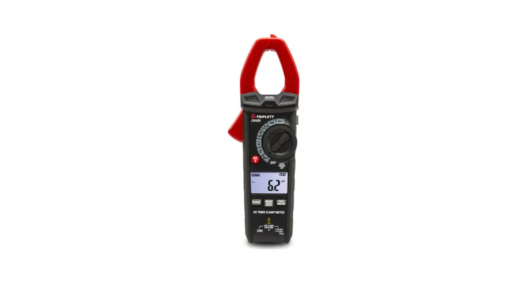 Triplett Cm400 400a Trms Ac Clamp Meter User Manual Triplett Cm400 400a Trms Ac Clamp Meter User Manual