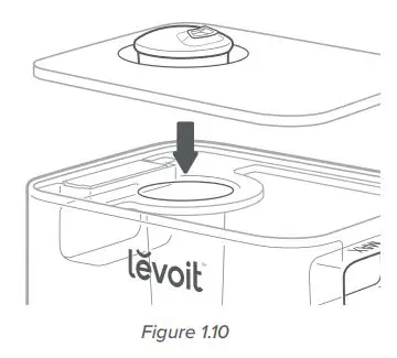 Levoit Smart Ultrasonic Top-Fill Cool Mist Humidifier User Manual - Figure 1.10