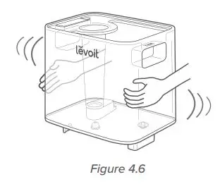Levoit Smart Ultrasonic Top-Fill Cool Mist Humidifier User Manual - Figure 4.6