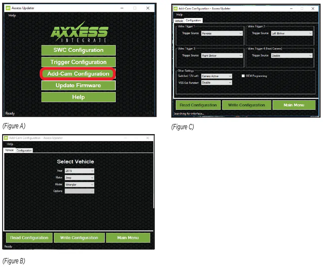iBEAM TE-JEEP-BU-2 APP CONFIGURATION