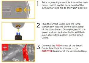 HOW TO JUMP START A VEHICLE FIG 1