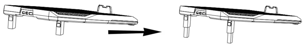kogan KALTCLRGBPA Rapid Pro TGB Laptop Cooling Stand - OPERATION