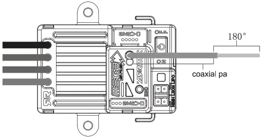 ARRMA ATX101 2 4GHz Transmitter- RECEIVERS  ANTENNA INSTALLATION