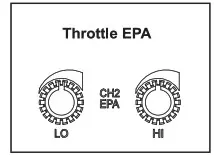 ARRMA ATX101 2 4GHz Transmitter- THROTTLE END POINT ADJUSTMENT