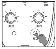 ARRMA ATX101 2 4GHz Transmitter- TRANSMITTER AND RECEIVER BINDING
