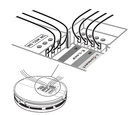 SMOKE ALARMS Relay Mounting Base fig5