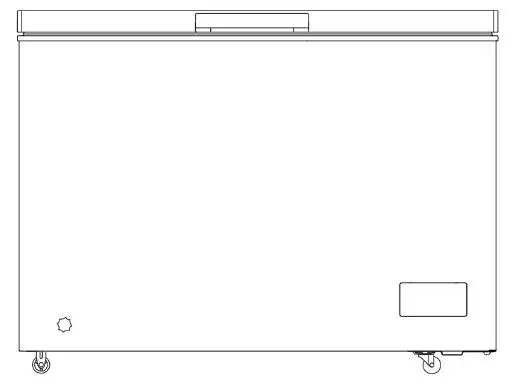 TUSCANY T-CF316WH 316 Litre Chest Freezer