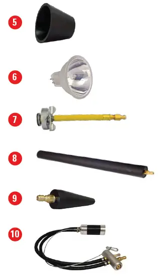 REDLINE 95-0136 Dual Purpose Diagnostic Leak Detector FIG 13