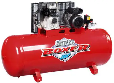 Clarke BOXER II 14 200 200L Belt Driven Air Compressor