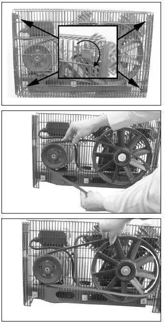 REPLACING THE DRIVE BELT