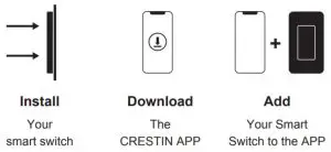 CRESTIN CRASWW101 Smart Switch - DIY Setup