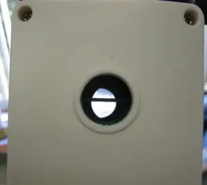 FIG 4 Install polar scope illumination LED