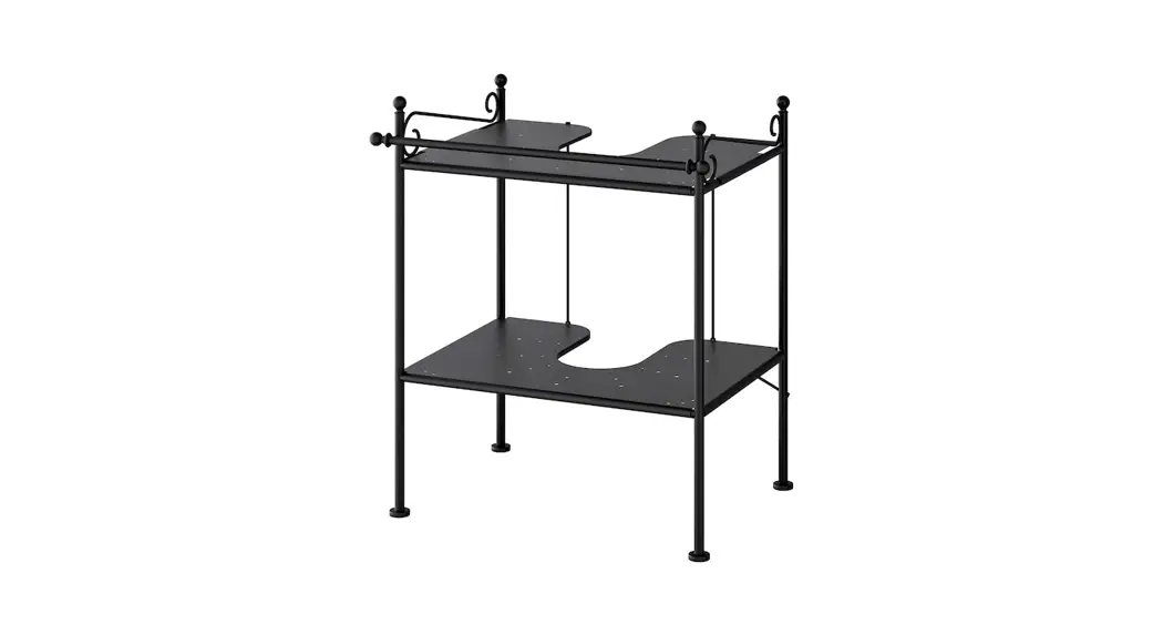 Ikea 101.925.79 Rönnskär Wash Basin Shelf Instruction Manual
