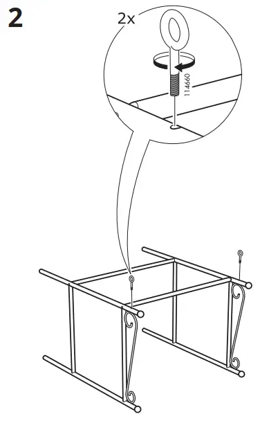 IKEA 101 925 79 RÖNNSKÄR Wash Basin Shelf - fig 2