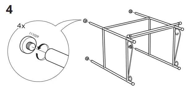 IKEA 101 925 79 RÖNNSKÄR Wash Basin Shelf - fig 4