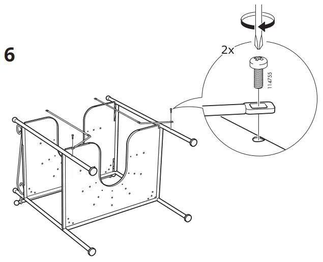IKEA 101 925 79 RÖNNSKÄR Wash Basin Shelf - fig 6