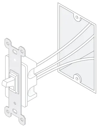 Remove the two old switches