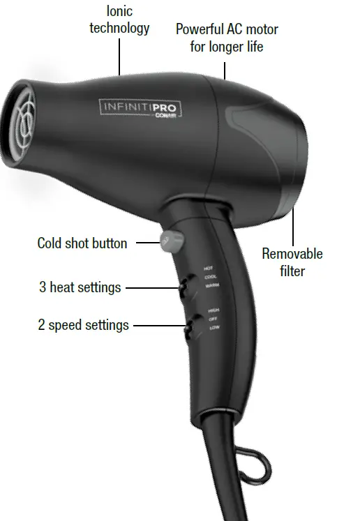 CONAIR 359 Motor Styler 1