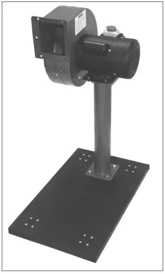 Clarke CDE7B Dust Extractor - ASSEMBLY 3