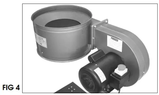 Clarke CDE7B Dust Extractor - ASSEMBLY 5