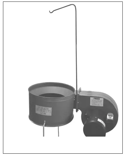 Clarke CDE7B Dust Extractor - ASSEMBLY 7