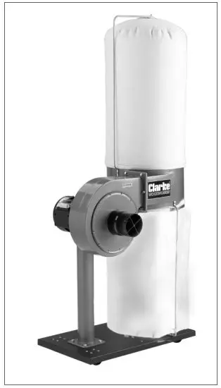 Clarke CDE7B Dust Extractor - INVENTORY
