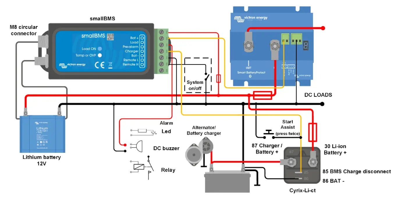 victron energy SBP 65 Smart BatteryProtect 12 24V - fig