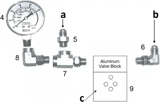 DAKE Force 25DA - FITTINGS 2