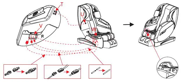 MassaMAX MF-600 Full Body Air Massage Recliner Chair-12