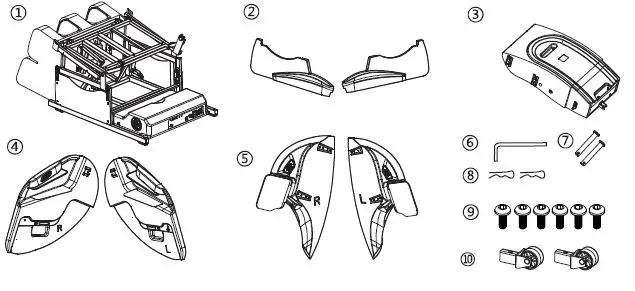 MassaMAX MF-600 Full Body Air Massage Recliner Chair-15