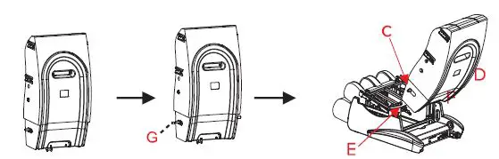 MassaMAX MF-600 Full Body Air Massage Recliner Chair-18