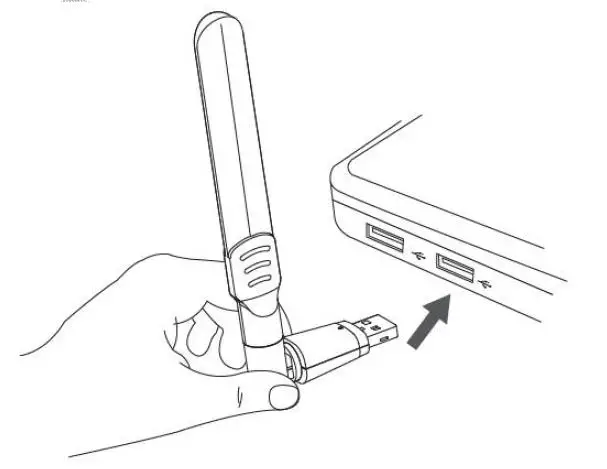 D-Link DWA-T185 11ac 2T2R Wireless LAN USB Adapter FIG 3
