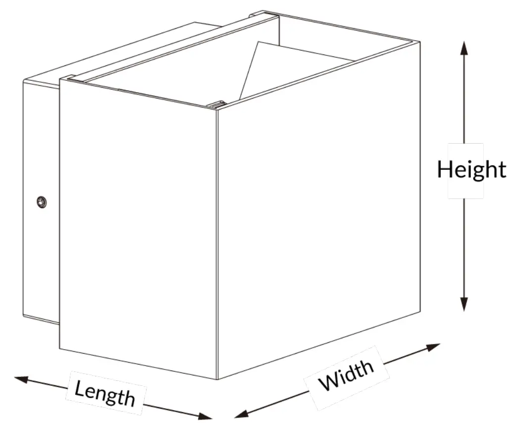 DAVIS LIGHTING BUED10 Bathurst BUED Wall Light - BUED
