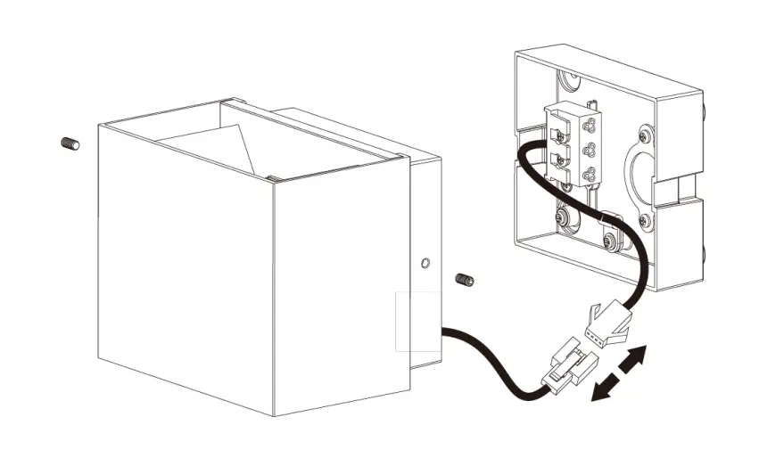 DAVIS LIGHTING BUED10 Bathurst BUED Wall Light - mounting