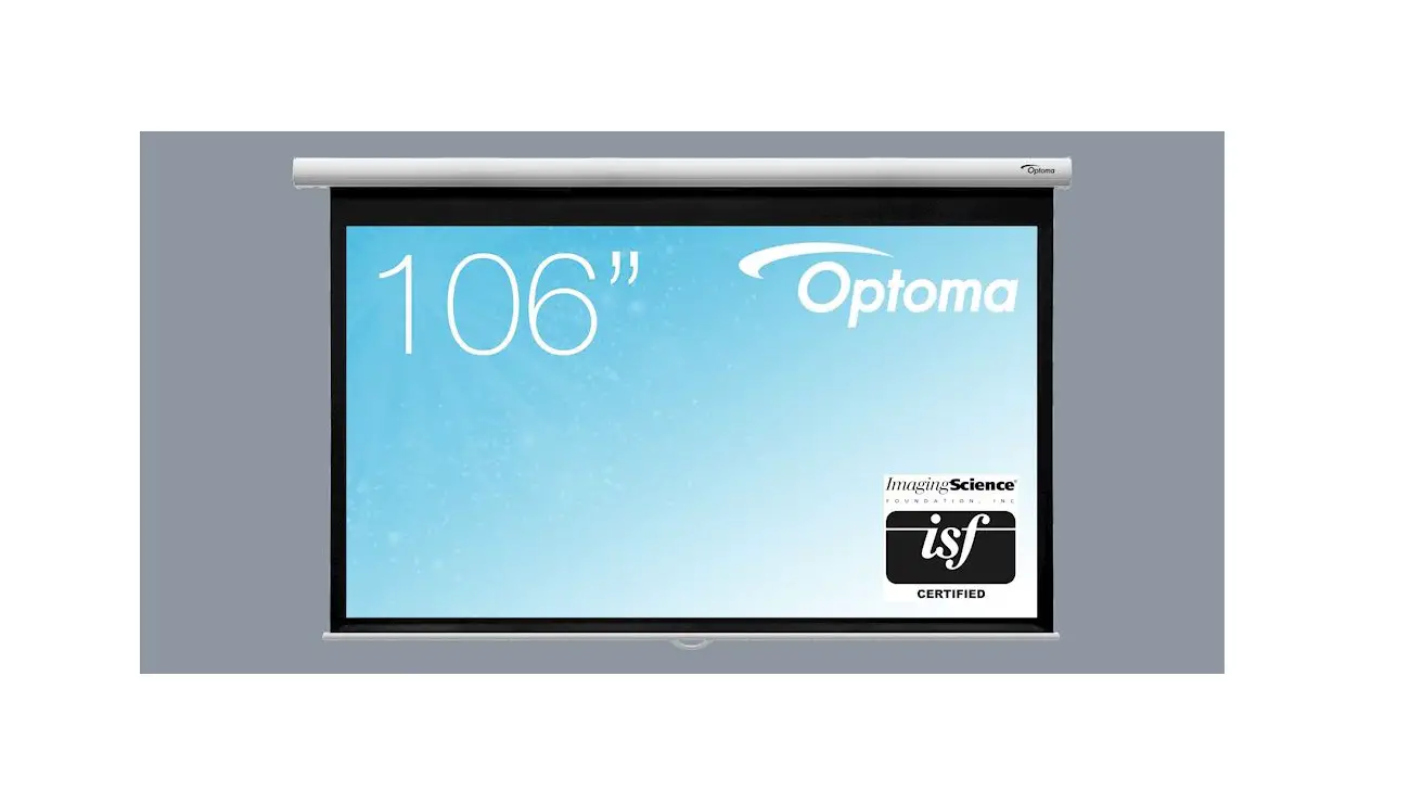 Optoma Pull-down Screen Instructions