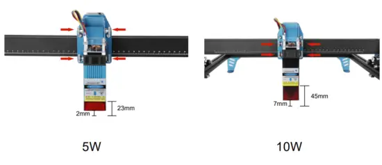 Comgrow COMGO Z1 Laser Engraver - Frame Assembly 8