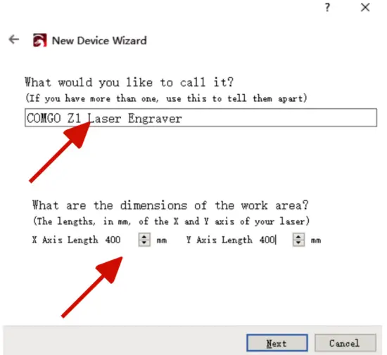 Comgrow COMGO Z1 Laser Engraver - app 10