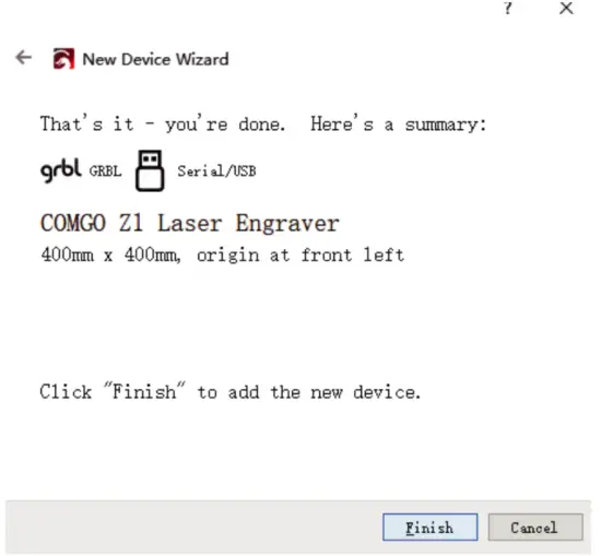 Comgrow COMGO Z1 Laser Engraver - app 14