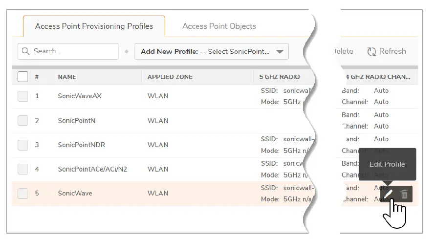 SONICWALL -APL67-107- SonicWave 641 -Wireless -Access -Point -FIG 12