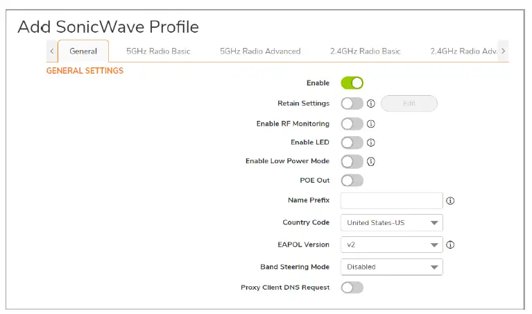 SONICWALL -APL67-107- SonicWave 641 -Wireless -Access -Point -FIG 13