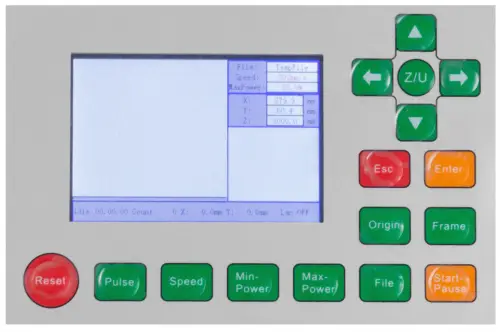 SHENHUI LASER USB G570 60W Cabinet Laser Engraver - Console