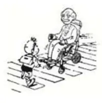 FoiCare FC P1 Electric Wheelchair - Crossing