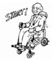 FoiCare FC P1 Electric Wheelchair - forward lightly