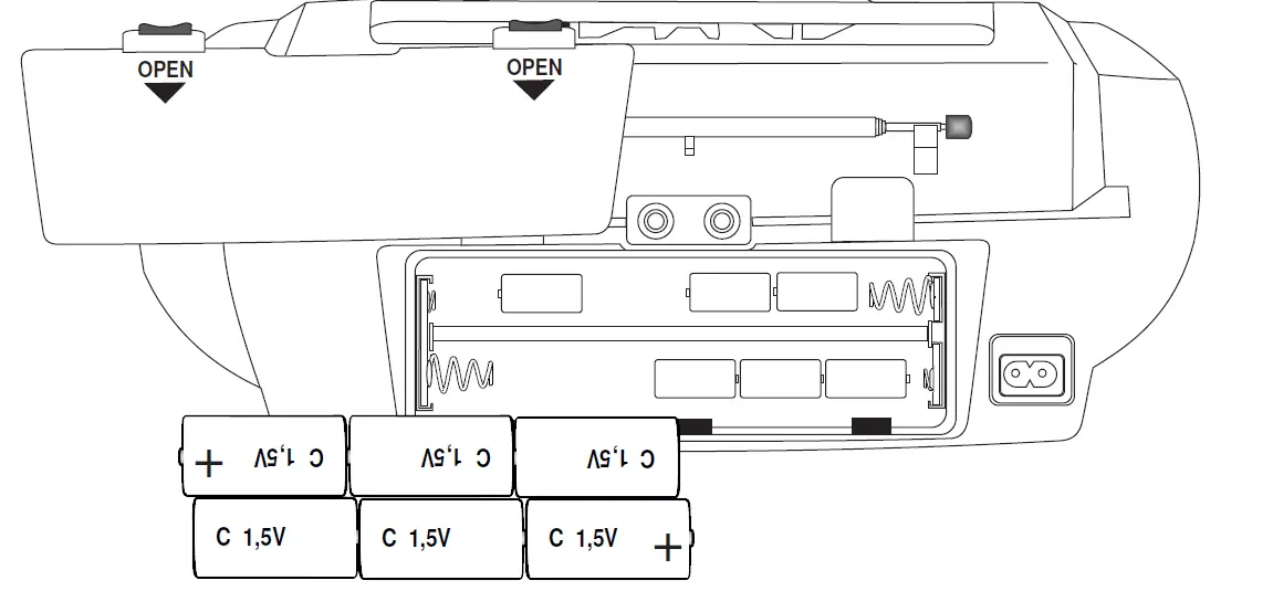 Lenco SCD-720 Portable Boom Box with DAB-FM Radio-fig0-12